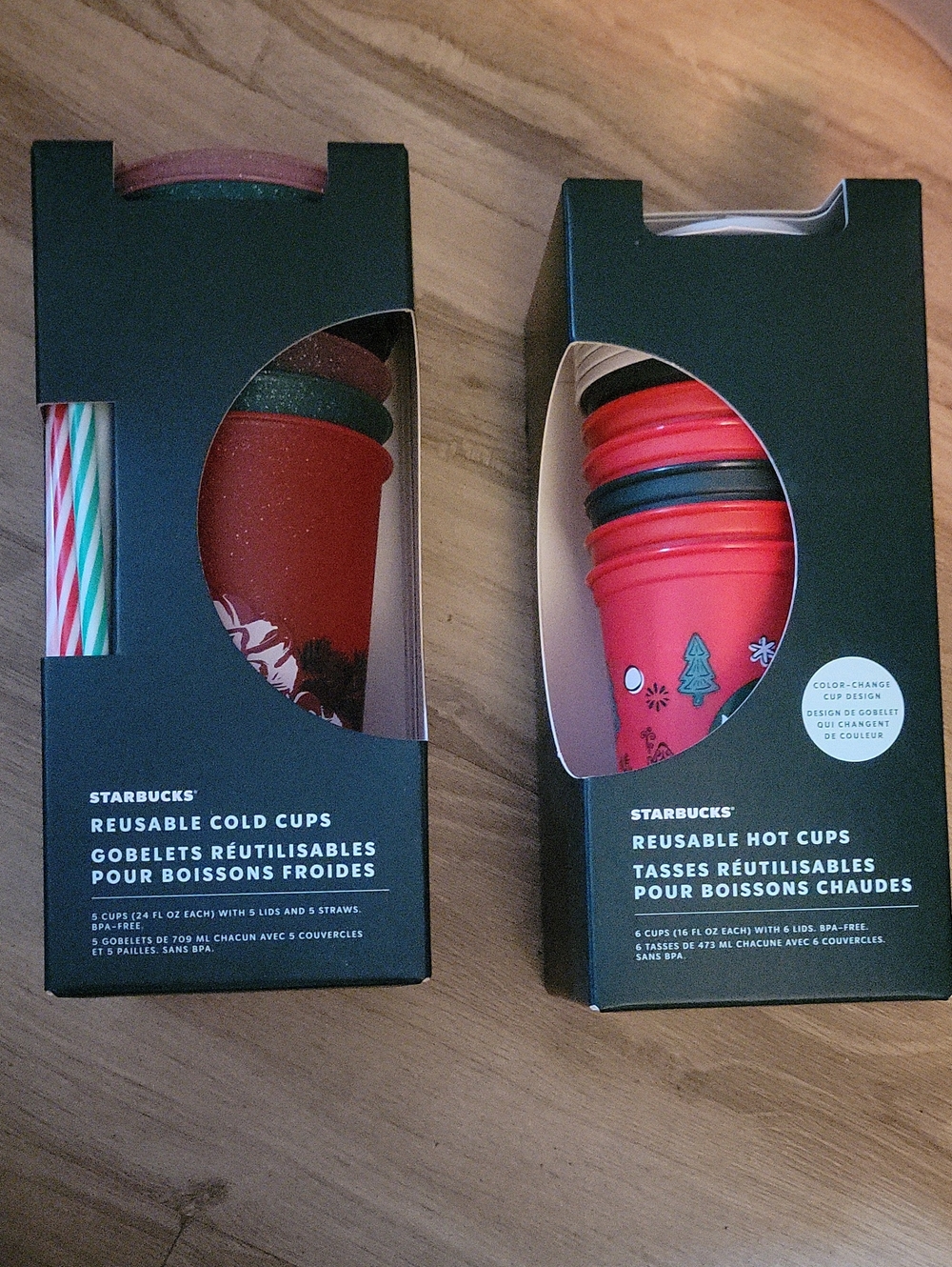 Starbucks Reusable Cups Hot & Cold